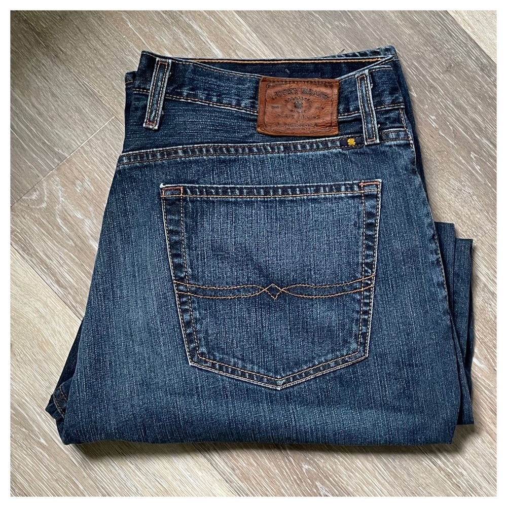 LUCKY BRAND 181 RELAXED STRAIGHT JEANS - Picture 3 of 5